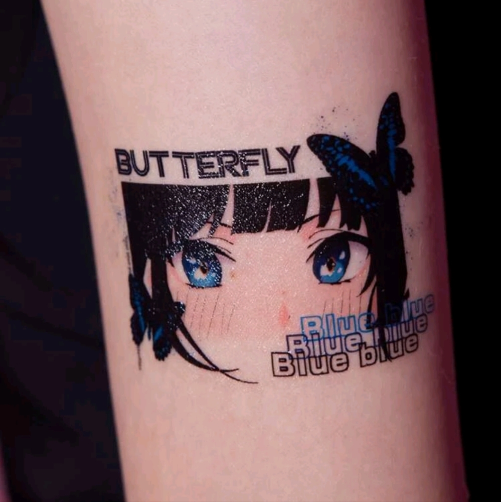 🍉5 for $25* Anime Temporary Tattoo